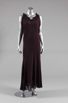 Lot 430 - Three 1930s evening gowns, two of black tulle,...