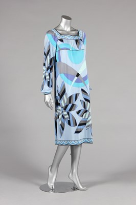 Lot 460 - A Pucci printed silk jersey dress, 1970s,...