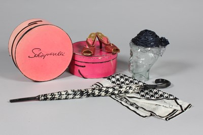 Lot 461 - A group of Schiaparelli accessories, late...