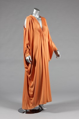 Lot 477 - A Yuki for Rembrandt draped peach jersey...