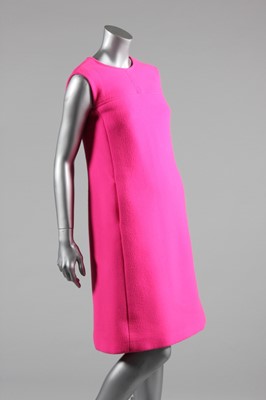 Lot 20 - A Marshall Field & Sons bubble-gum pink wool...