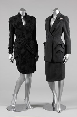 Lot 11 - Two Thierry Mugler suits, early 1990s,...