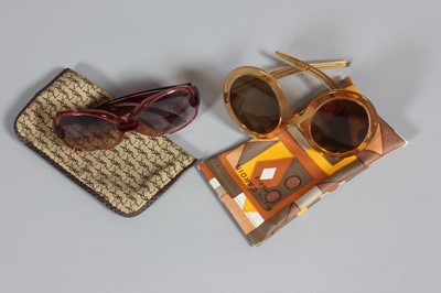 Lot 100 - A pair of Pierre Cardin 'Lolita' style...