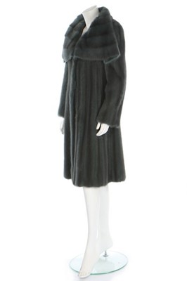 Lot 71 - A Fendi sea-green mink fur coat, 2000s,...