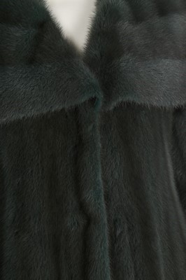Lot 71 - A Fendi sea-green mink fur coat, 2000s,...