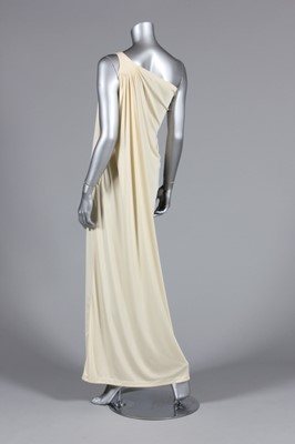 Lot 88 - A Yuki for Rembrant ivory jersey evening gown,...