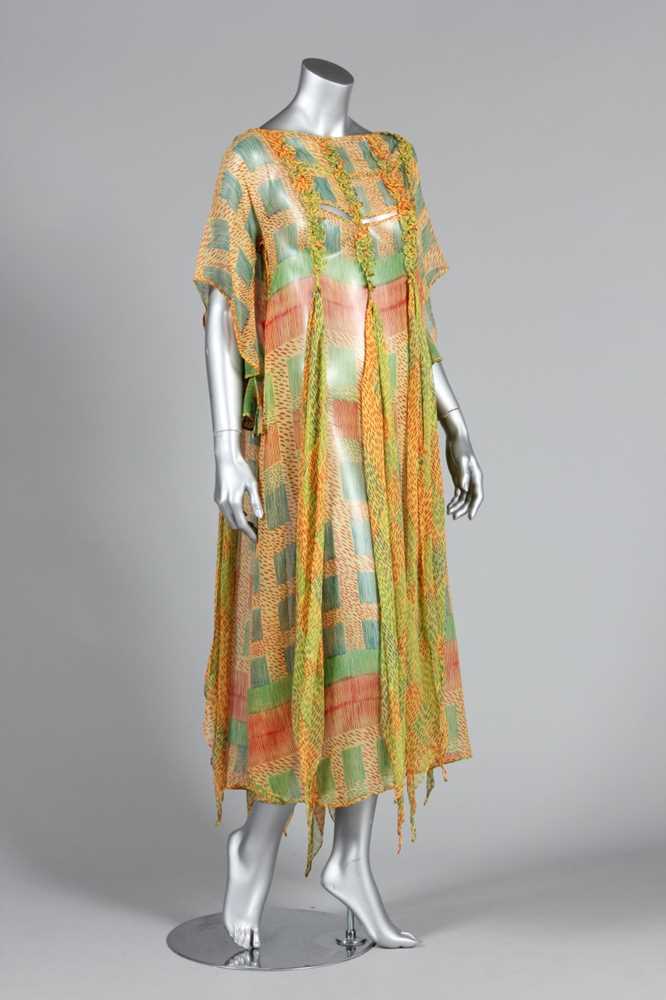 Lot 113 - An Ossie Clark/Celia Birtwell printed chiffon...