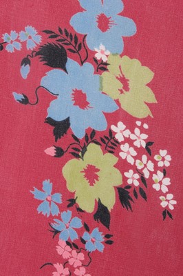 Lot 127 - An Ossie Clark for Radley floral printed...