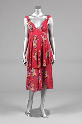 Lot 127 - An Ossie Clark for Radley floral printed...