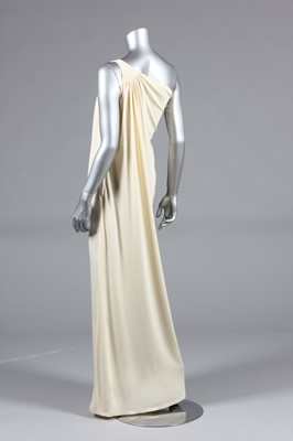 Lot 129 - A Yuki for Rembrant ivory jersey evening gown,...