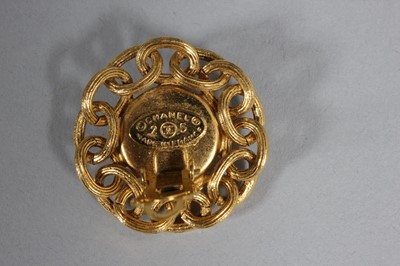 Lot 145 - Five pairs of Chanel ear-rings, 1980-90s, all...