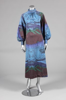 Lot 147 - A Bernat Klein printed jersey dress, early...