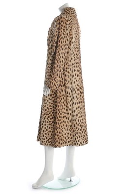 Lot 67 - A Maurice Kotler leopard skin coat, circa 1969,...