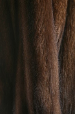 Lot 69 - A Manfred Richter fish marten fur coat,...