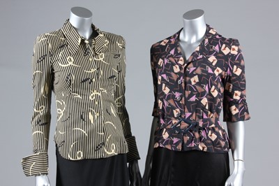 Lot 236 - Biba blouses, t-shirts and a cardigan, mainly...