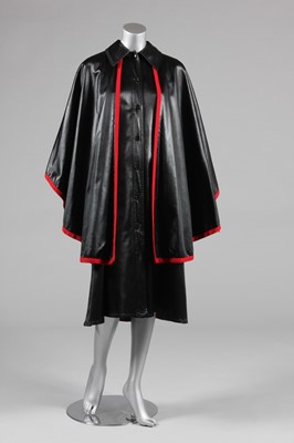 Lot 310 - An Yves Saint Laurent Rive Gauche black satin...