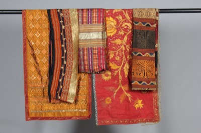 Lot 385 - A group of South East Asian textiles, late...