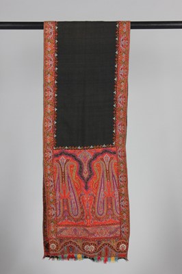 Lot 386 - A kashmir stole, circa 1840, (cut down from a...