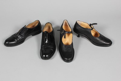 Lot 162 - Three pairs of Commes des Garcons shoes, early...