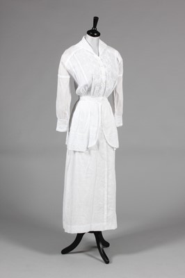 Lot 161 - A whitework embroidered summer dress and two...