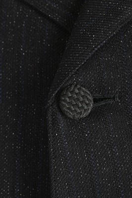 Lot 97 - A rare gentleman's flecked black wool...