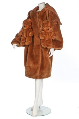 Lot 244 - A Jean-Charles de Castelbajac teddy-bear coat,...