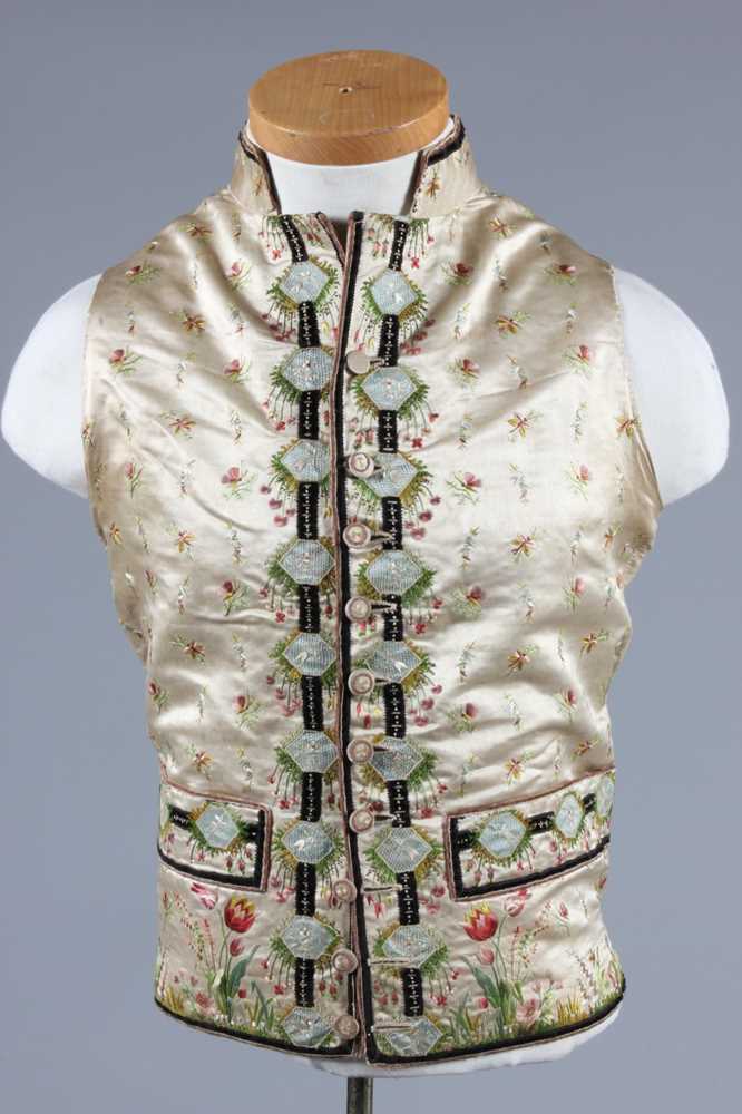 Lot 44 - A group of 18th century male dress circa 1790,