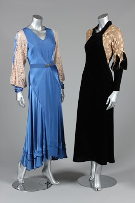 Lot 45 - A group of mainly 1930s dresses and...