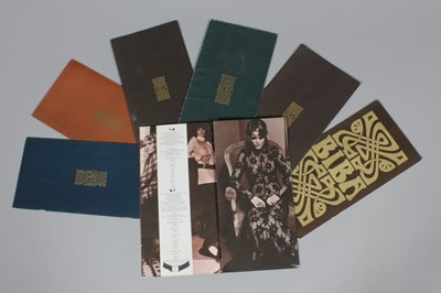 Lot 14 - Five Biba mail-order catalogues, 1968-69, plus...