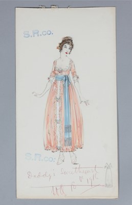 Lot 65A - A Lucile studio sketch for the Sears Roebuck...