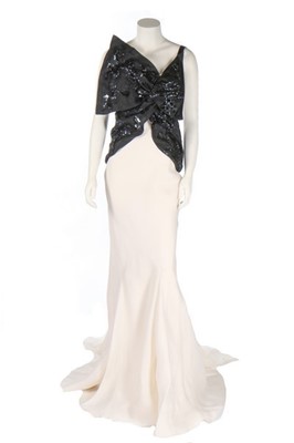 Lot 292 - Christian Dior by John Galliano, black and...