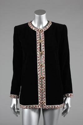 Lot 133 - Diana Vreeland's Yves Saint Laurent black...