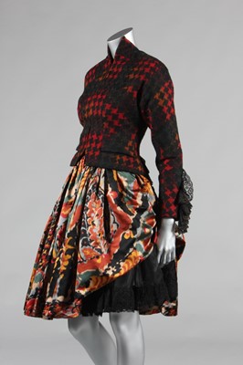 Lot 146 - A Christian Lacroix cocktail ensemble, 1987,...