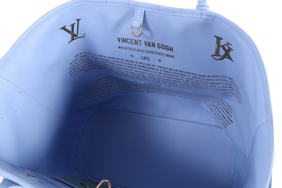 Sold at Auction: Louis Vuitton x Jeff Koons Van Gogh Neverfull MM