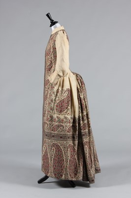 Lot 42 - A tea gown, circa 1890, formed from an 1830s...