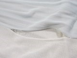 Lot 59 - A Madame Grès ivory and dove-grey draped...