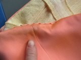 Lot 116 - A Valentino couture salmon-pink crêpe evening...