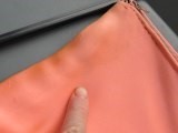 Lot 116 - A Valentino couture salmon-pink crêpe evening...