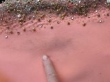 Lot 116 - A Valentino couture salmon-pink crêpe evening...