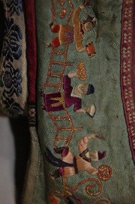 Lot 227 - A pair of Chinese shoes for bound feet, circa...