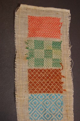 Lot 264 - An embroidered cradle cover, English, circa...