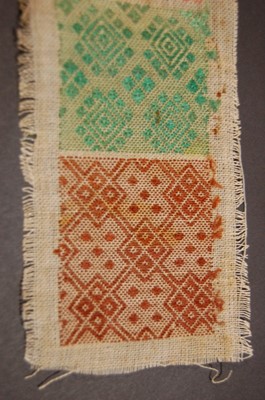 Lot 264 - An embroidered cradle cover, English, circa...