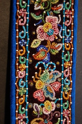Lot 271 - Elaborately beadworked gentlemen's accessories,...
