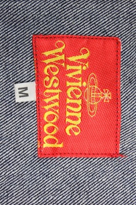 Lot 110 - A Vivienne Westwood 'Rolls Royce' print denim...