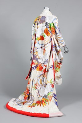 Lot 123 - Jerry Hall's embroidered Japanese wedding...