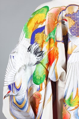 Lot 123 - Jerry Hall's embroidered Japanese wedding...