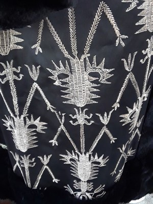 Lot 108 - A fine and rare Gabrielle Chanel embroidered...