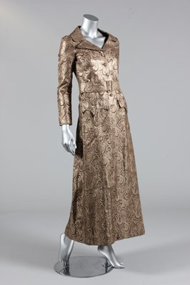 Lot 184 - A stylish Biba gold and brown brocatelle...