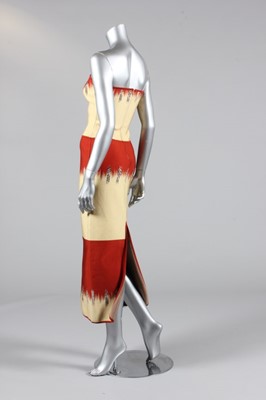 Lot 186 - An Herve Leger stretch elastane gown, 1990s,...