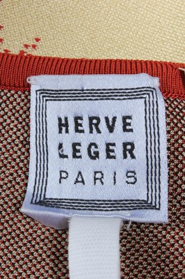 Lot 186 - An Herve Leger stretch elastane gown, 1990s,...